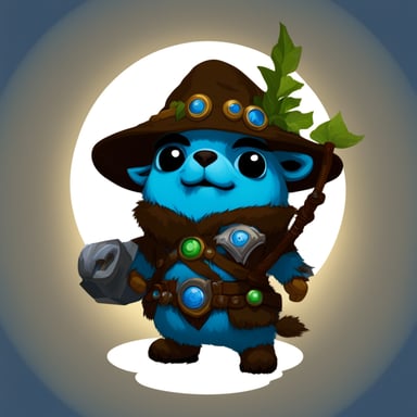 Go blue gopher world of Warcraft hunter.