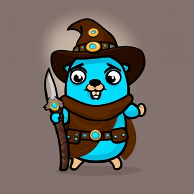 Go Blue Gopher as WoW hunter