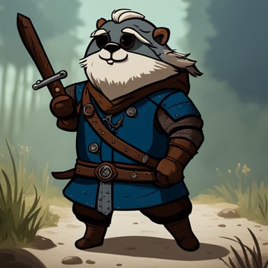Go Blue Gopher as Geralt from the Witcher series.