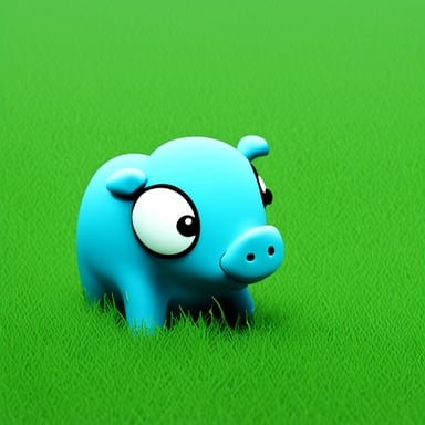 Go Blue Gopher that looks like an elephant