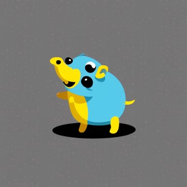 Go Blue Gopher that looks like an elephant