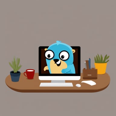 Go Blue Gopher Web App Hacker