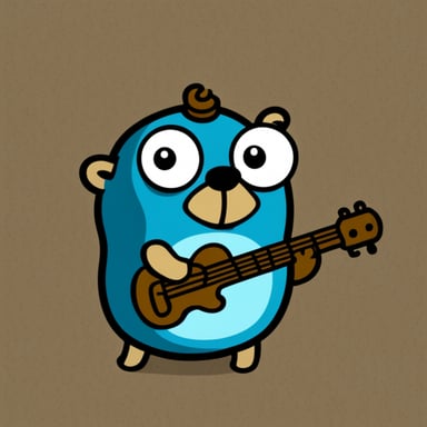 A go blue gopher that accurately turns knobs.
