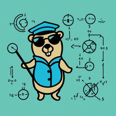 Go Blue Gopher makes complex math operations.