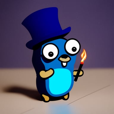 Go Blue Gopher on fire.