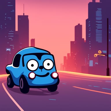 Four Go Blue Gopher playing Need for Speed game.