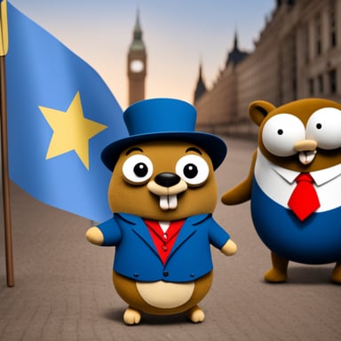 Go Blue Gopher becomes a politician in Hungary and overtakes the government.