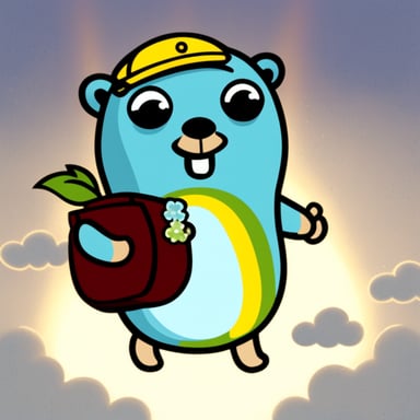 Go Blue Gopher over the rainbow