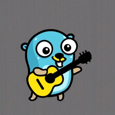 Go Blue Gopher is happy.
