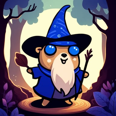 Go Blue Gopher as the forest wizard.