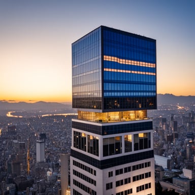 Umeda Sky Building is where Go Blue Gopher had an unforgettable adventure.