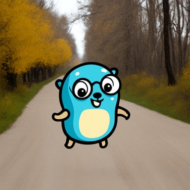 Go Blue Gopher run.