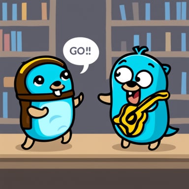 Go Blue Gopher vs Python