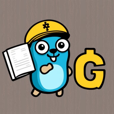 Go Blue Gopher with The New York Times logo.