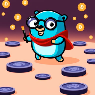 Go Blue Gopher is mining Bitcoin.