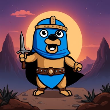Go Blue Gopher as Conan the Destroyer