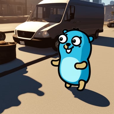 Go Blue Gopher in GTA5.