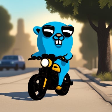 Go Blue Gopher in GTA5.