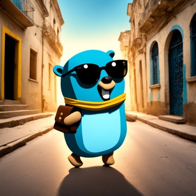 Go Blue Gopher explores Cuba.