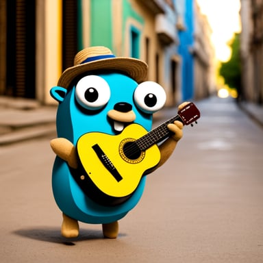 Go Blue Gopher explores Cuba.