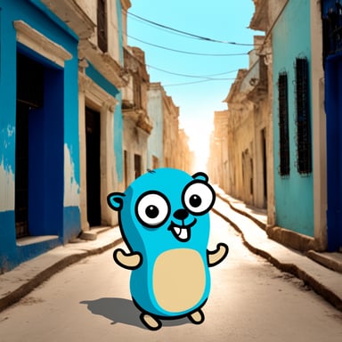 Go Blue Gopher explores Cuba.