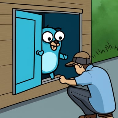 Go Blue Gopher installing a backdoor in xz-utils