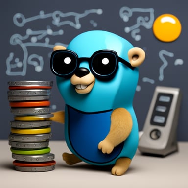 Go Blue Gopher: Jack of all trades, controlling more programming languages and technologies.