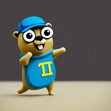 Go blue gopher dancing.