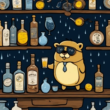 The Go Blue Gopher loves to explore different types of gin, discovering unique flavors and distillation methods.