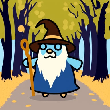 Go Blue Gopher as Gandalf
