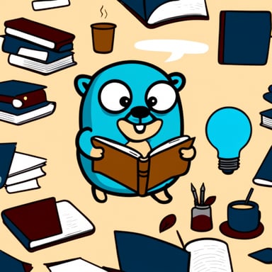 Go blue gopher who writes their dissertation and rocks it.