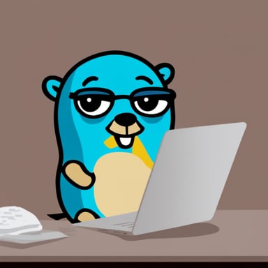 Go Blue Gopher as a junior developer.