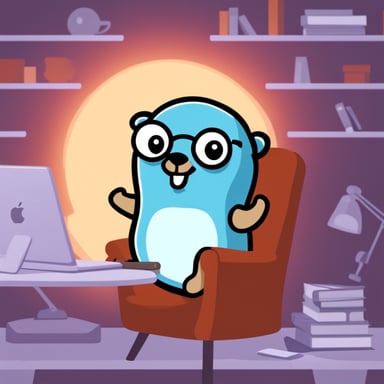 Go Blue Gopher as a junior developer.