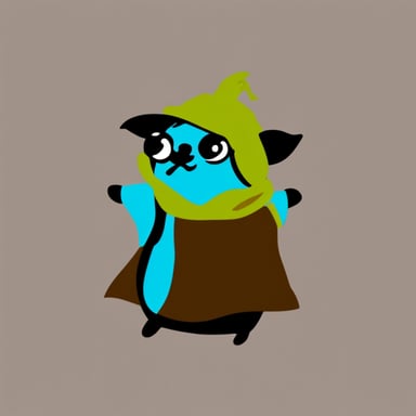 Go Blue Gopher as Epic Yoda Gopher