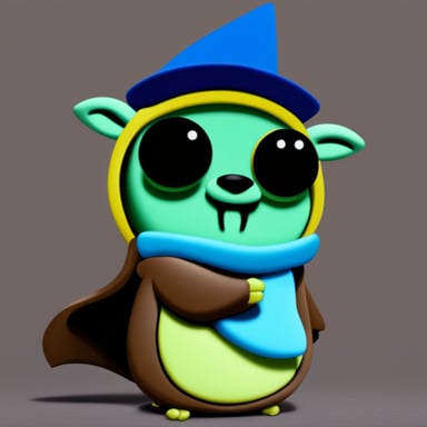 Go Blue Gopher as Epic Yoda Gopher
