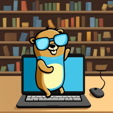 Go Blue Gopher as a software developer specializes in creating innovative applications and solving complex problems with efficient code.