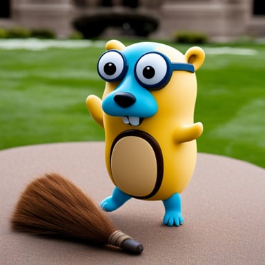 Could you please provide the original prompt that you would like to be edited with go blue gopher?