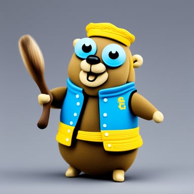 Go Blue Gopher Matrioska