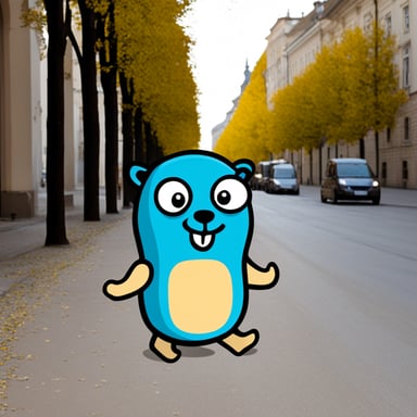 Go Blue Gopher in Brno