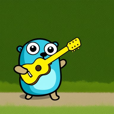 Go Blue Gopher as lonely emo gopher.