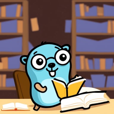 Go Blue Gopher starts learning.