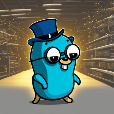 Using static analysis, Go Blue Gopher optimizes code efficiently.