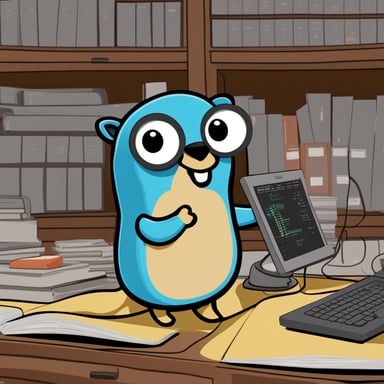 Using static analysis, Go Blue Gopher optimizes code efficiently.
