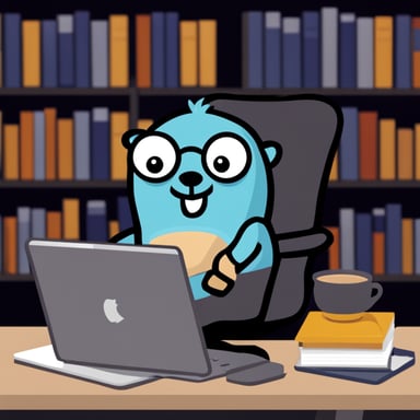 Go Blue Gopher as Data Transfer Specialist