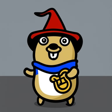 Go Blue Gopher as Russian Gopher.