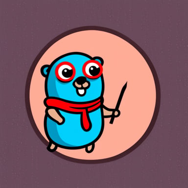 Go Blue Gopher as a Russian gopher.