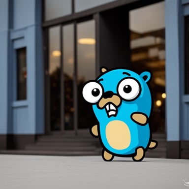 Go Blue Gopher as Angry Blu Gopher in Minsk.