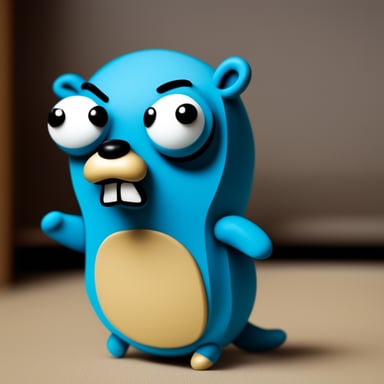 Go Blue Gopher as Angry Blu Gopher in Minsk.