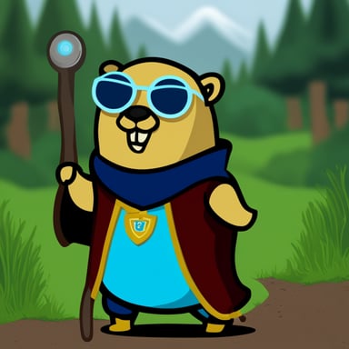 Go Blue Gopher as Dota Gopher