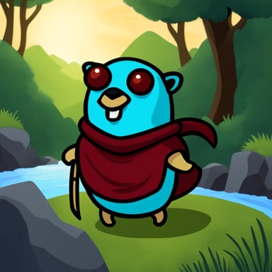 Go Blue Gopher as Dota Gopher